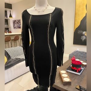 Bebe Zipper Sweater dress